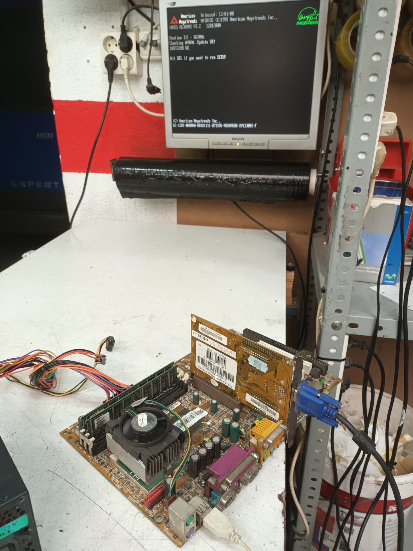 Placa base MS-6309, Intel Pentium III 667MHz