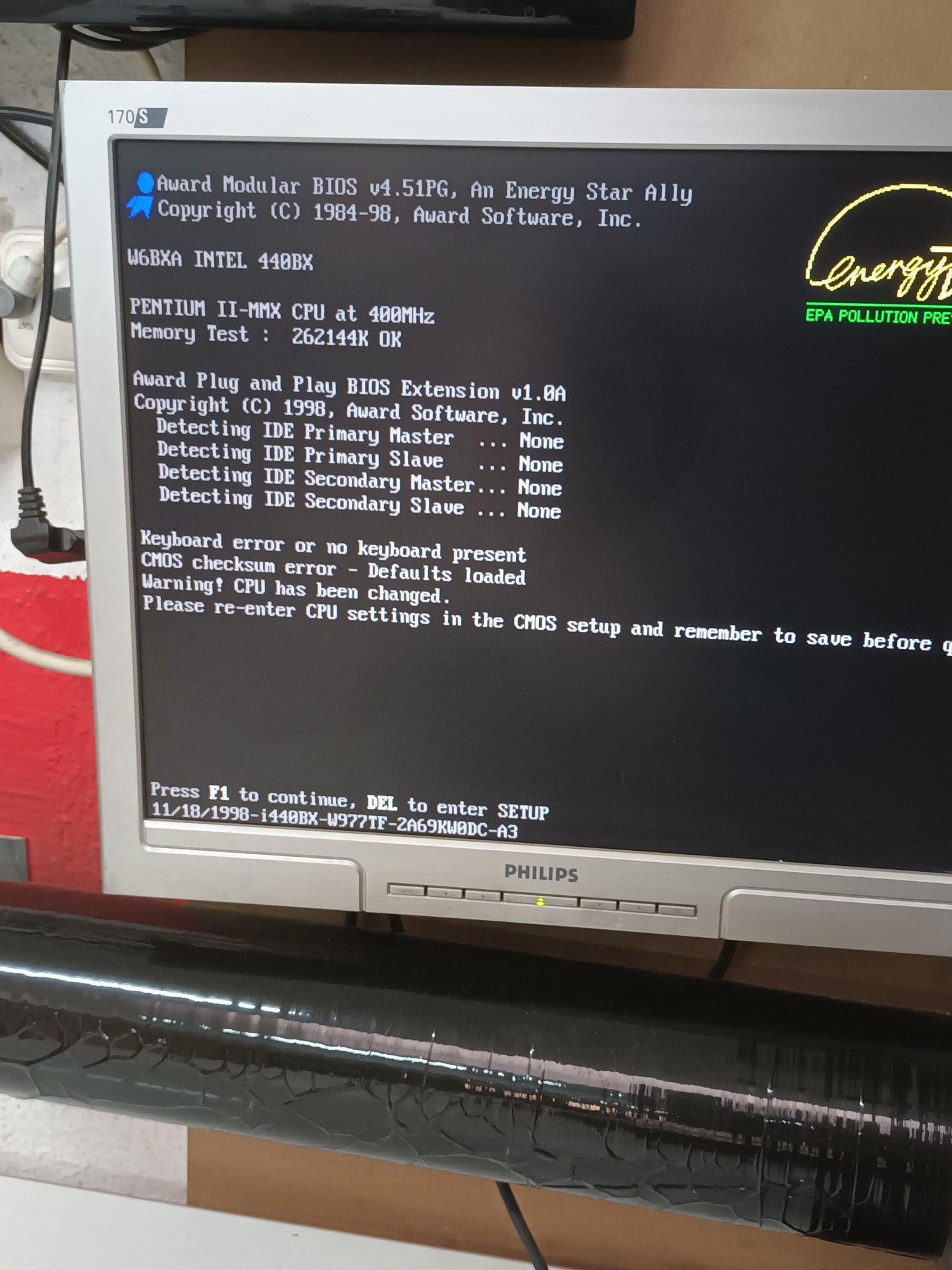 PLACA BASE, PROCESADOR PENTIUM II, 400MHZ, (PL-27