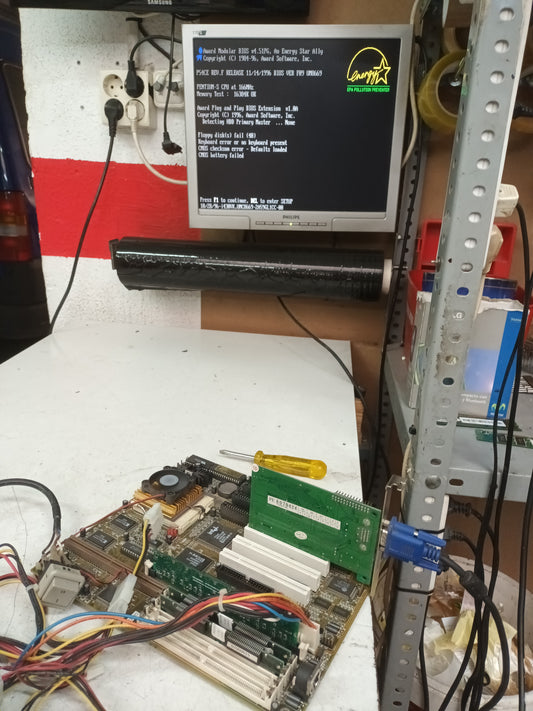 Placa base, + Pentium S 166MHz