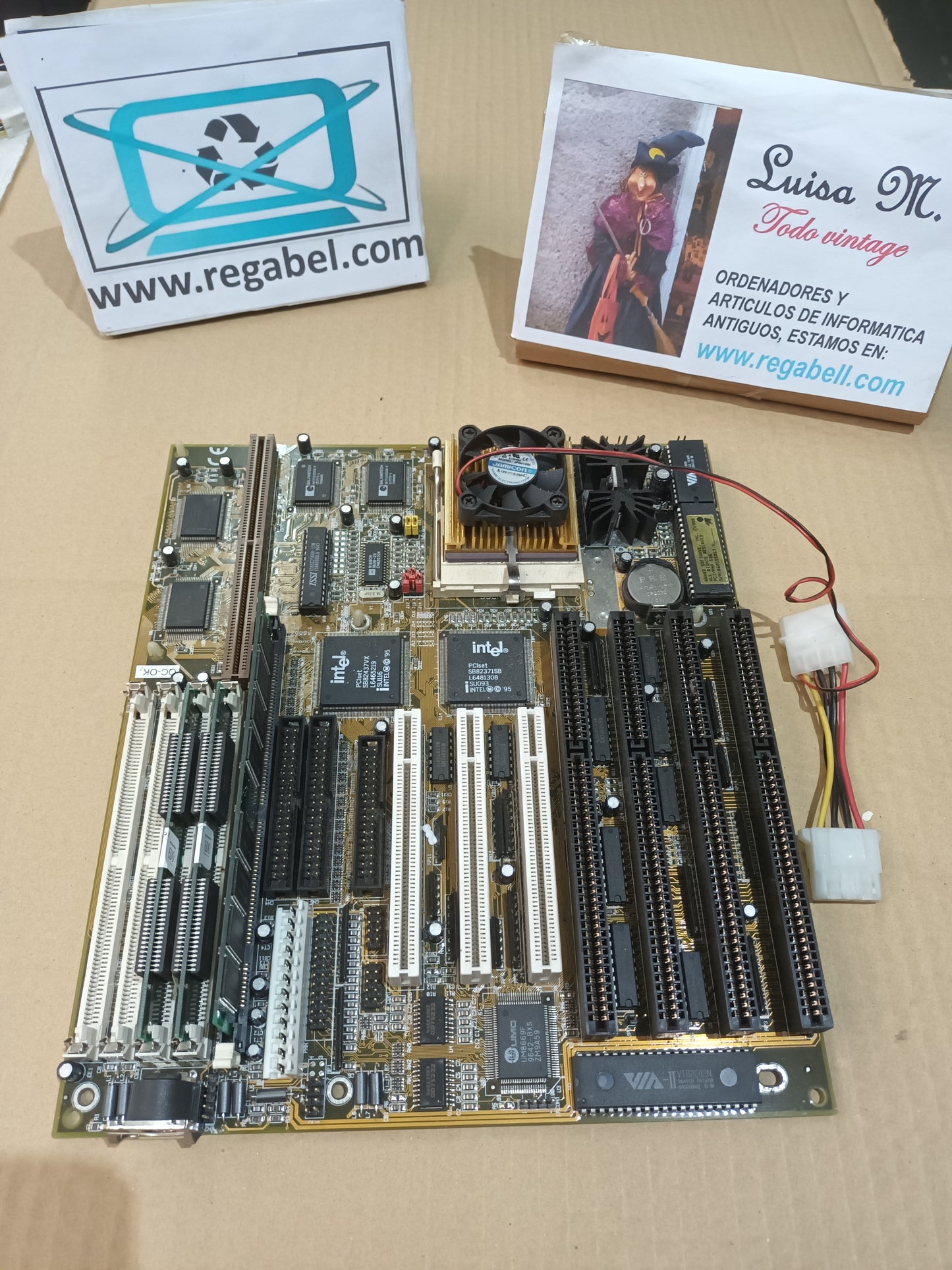 Placa base, + Pentium S 166MHz