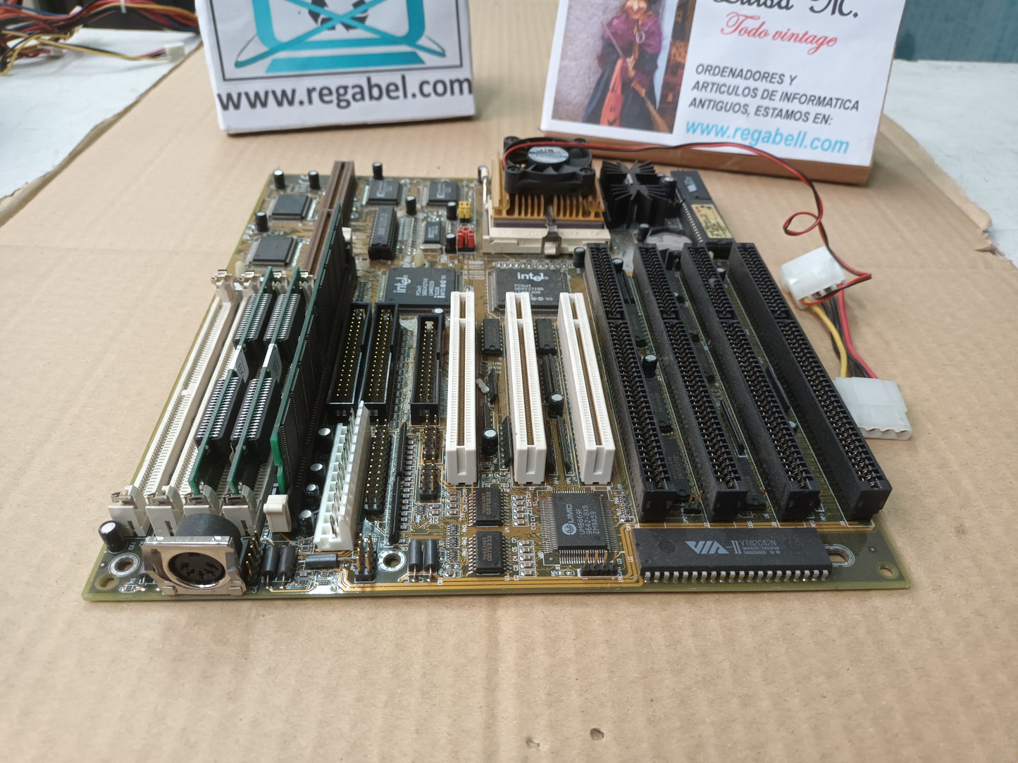 Placa base, + Pentium S 166MHz
