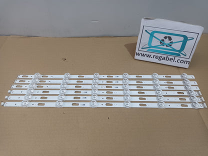 UE50TU8005K, KIT 3 TIRAS LED (ref,366)
