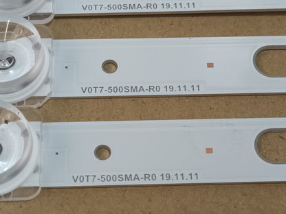 UE50TU8005K, KIT 3 TIRAS LED (ref,366)