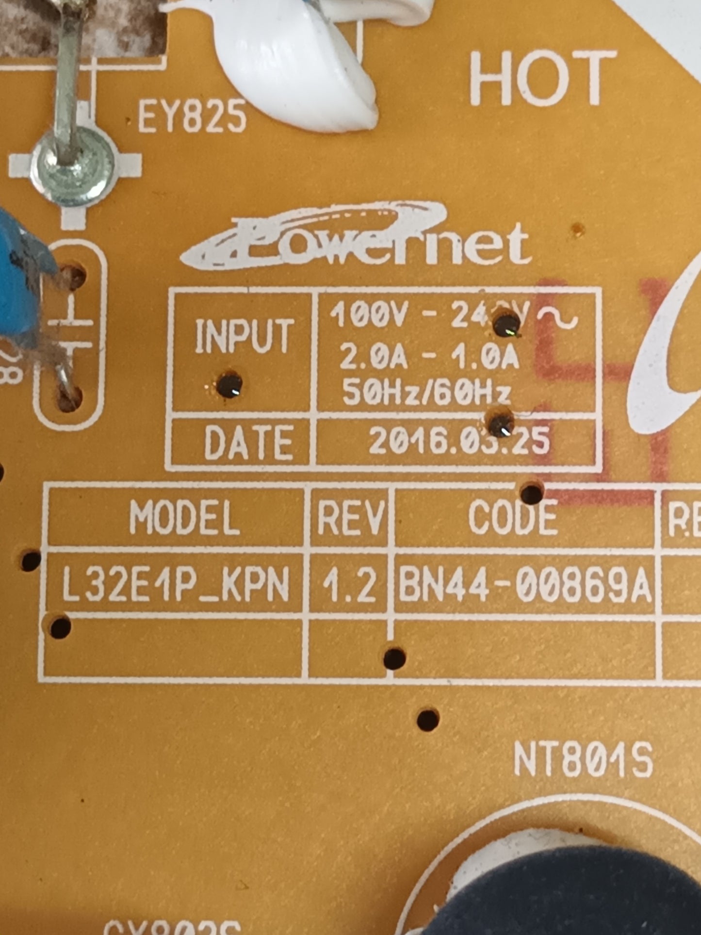 Fuente alimentación Samsung BN44-00869A