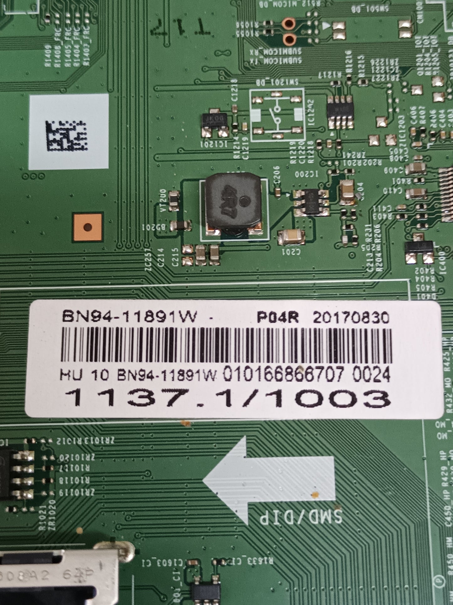 BN94-11891W, PLACA MAIN SAMSUNG (ref-320)
