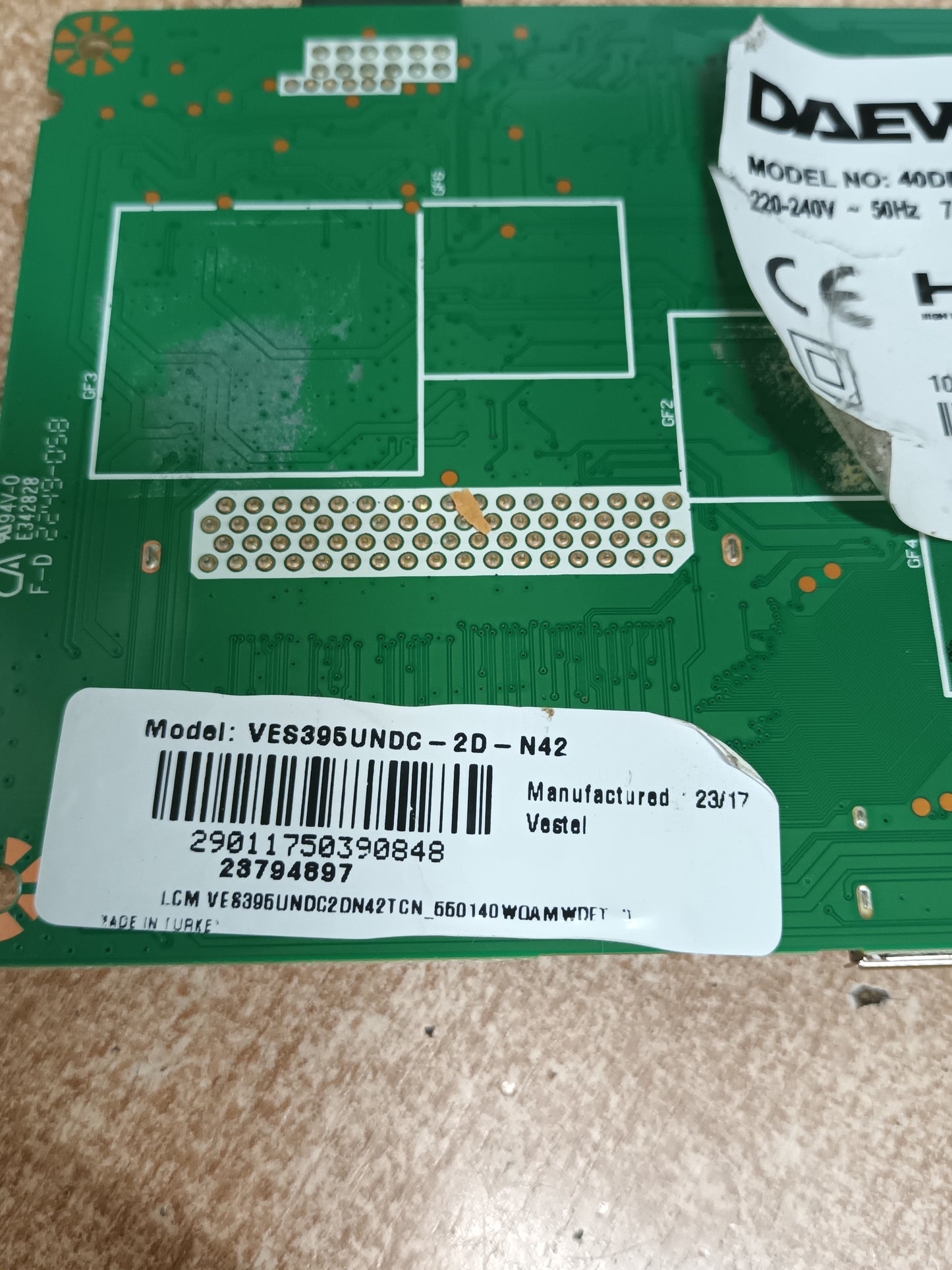 17MB186TC, PLACA MAIN vestel (ref-321)