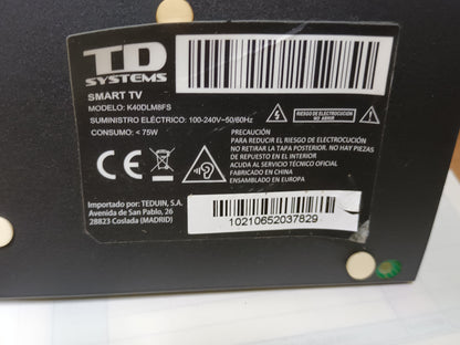 PIES DE TV TD SYSTEMS K40DLM8FS, (ref-189)
