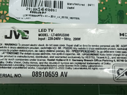 JVC LT-65VU3300, KIT 10 TIRAS LED (ref,235)