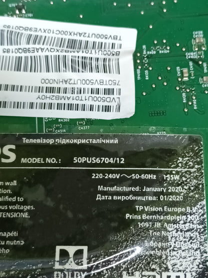 715G9907-M01-B00-005K, MAIN PHILIPS 50PUS6704/12