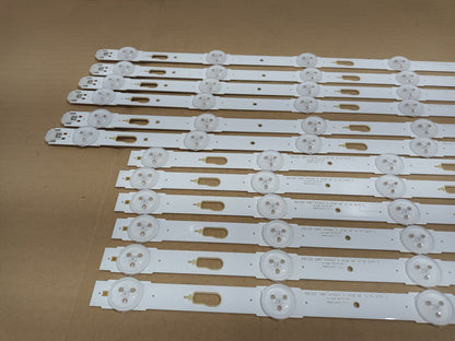Kit 12 tiras LED DE TV SAMSUNG UE55MU6125K
