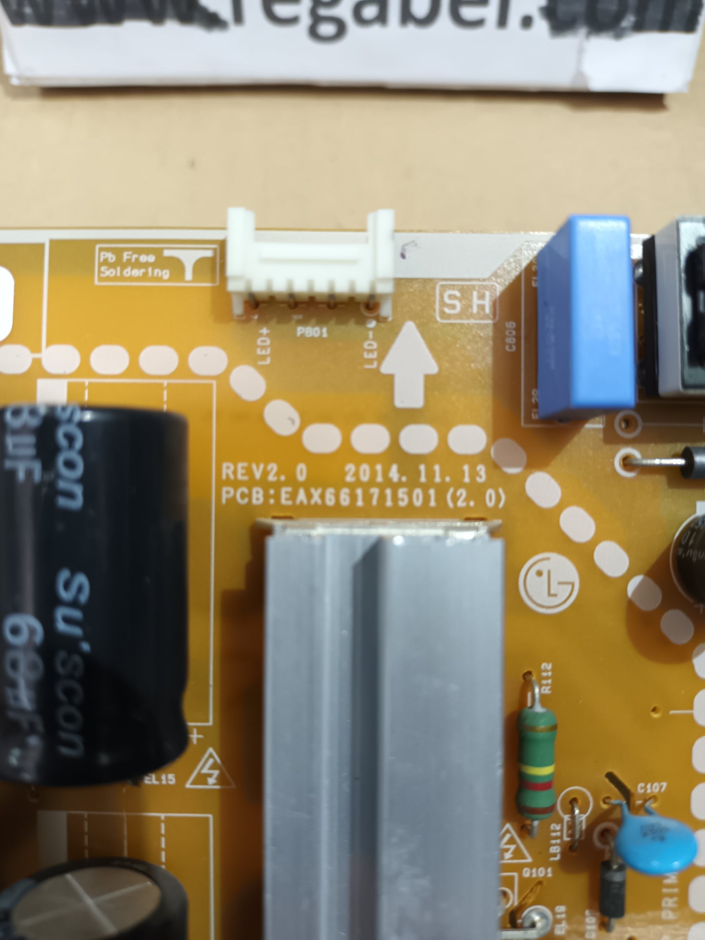 EAX66171501(2.0) de LG32LF592U,