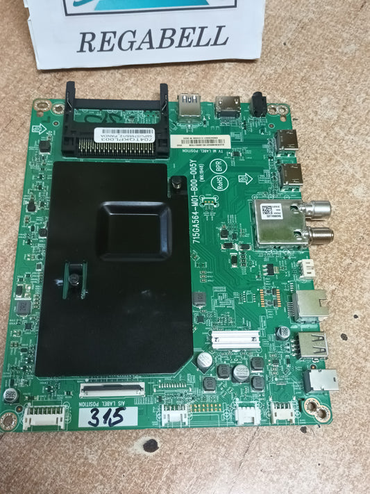 PLACA MAIN, 715GA564-M01-B00-005Y, de tv PHILIPS 58PUS7555/12