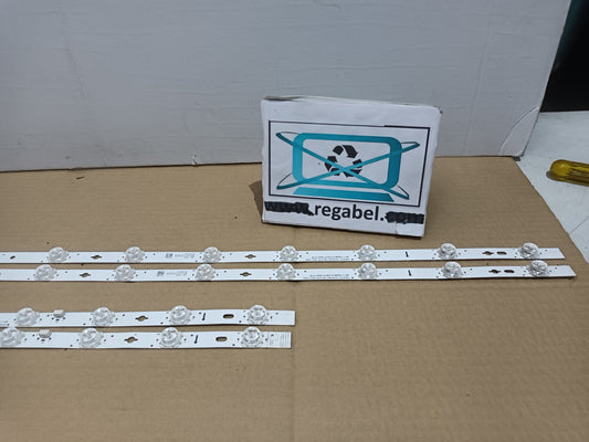 Kit 4 tiras LED de tv  TCL 50C635