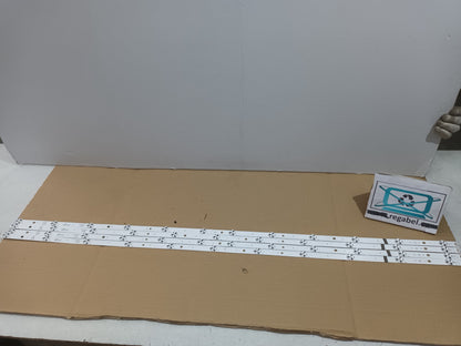 Kit 4 tiras LED DE TV TOSHIBA 55UAD63DG