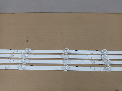 HISENSE 50A63H, KIT 4 TIRAS LED (ref,372)