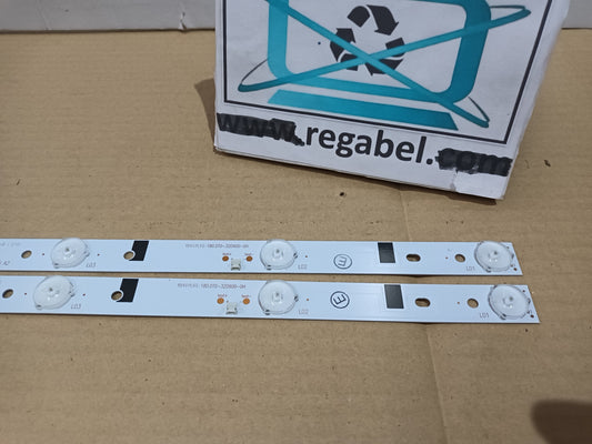 Kit 2 tiras LED TV APROX APP TV32