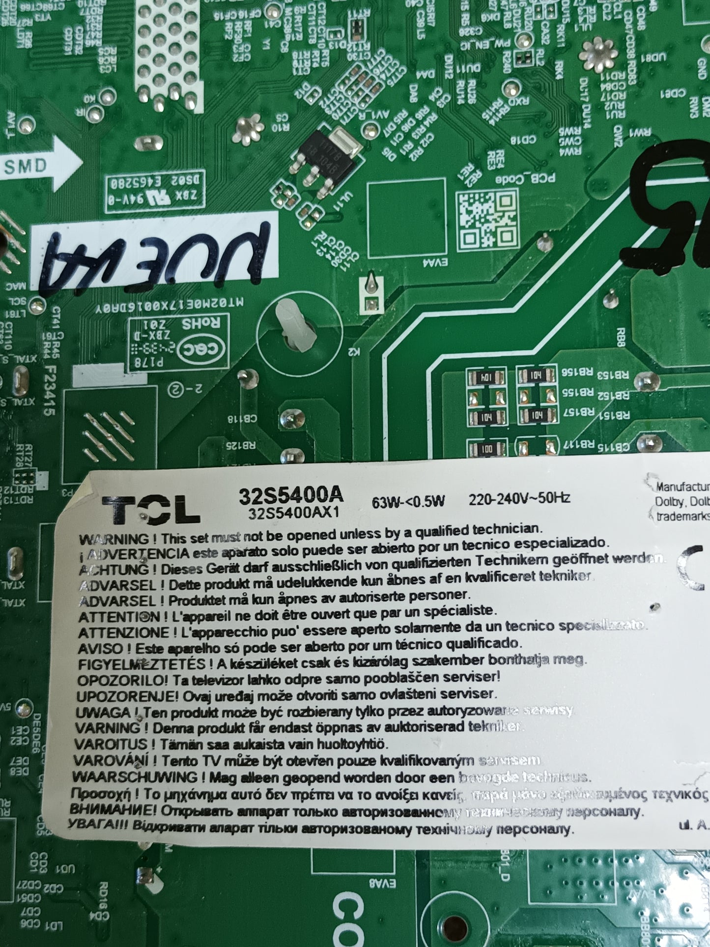 TPD.MT9221T.PB779(T), DE TV TCL 32S5400A, (ref-215)