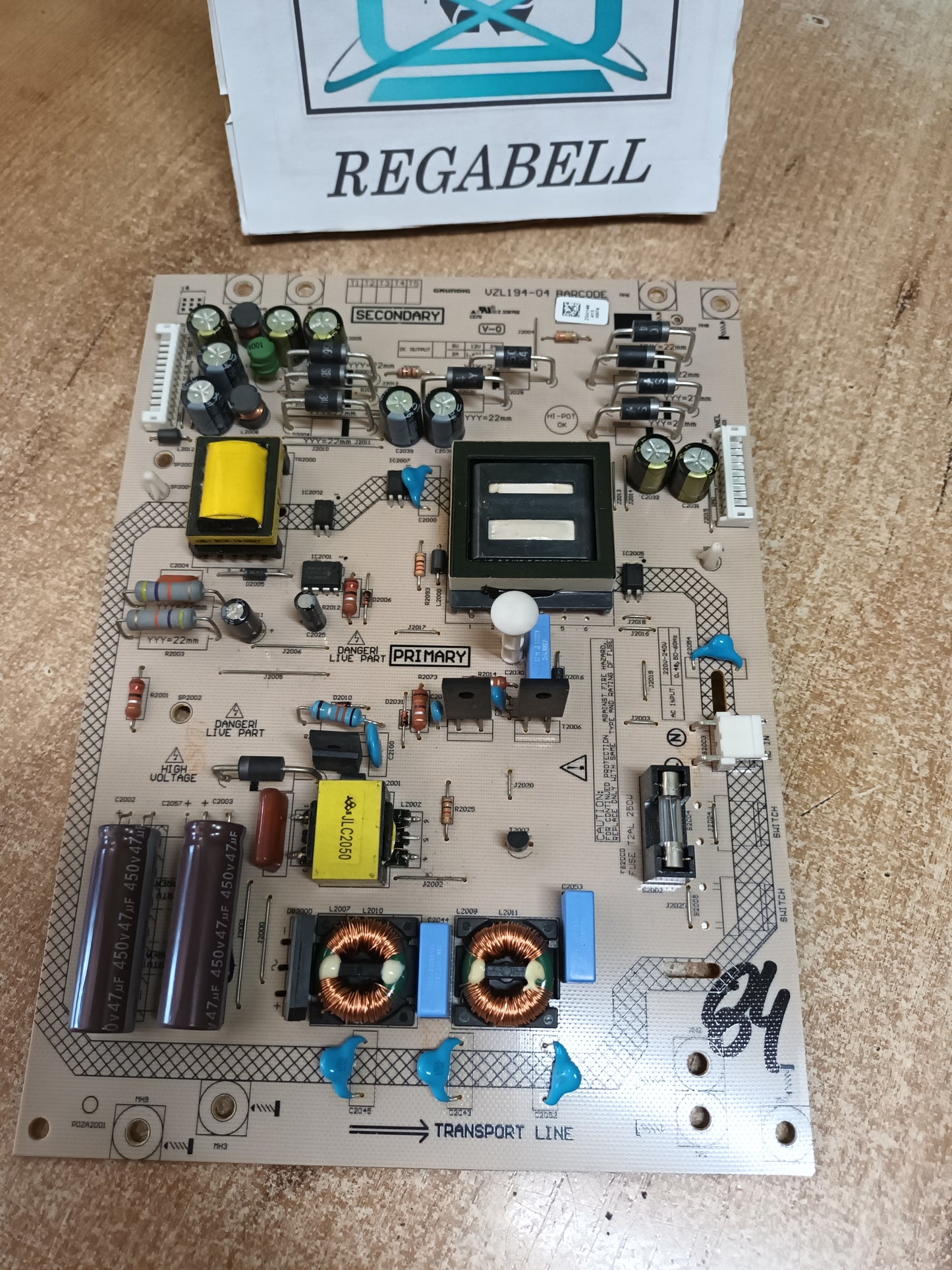 VZL194-04, DE TV GRUNDIG 32VLE4304BF, (REF-84)