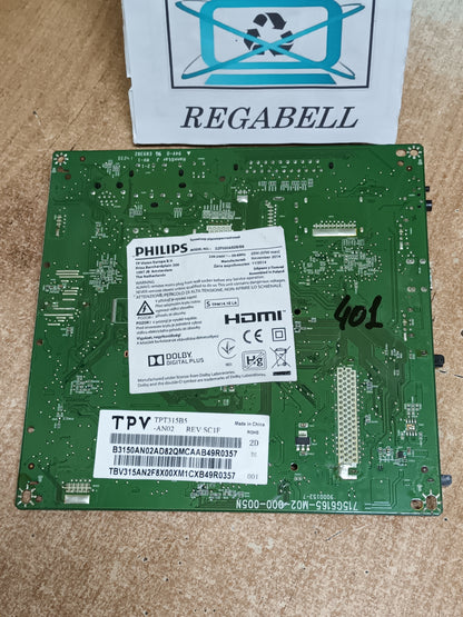 715G6165-M02-000-005N, desmontada de tv PHILIPS 32PHH4509/88