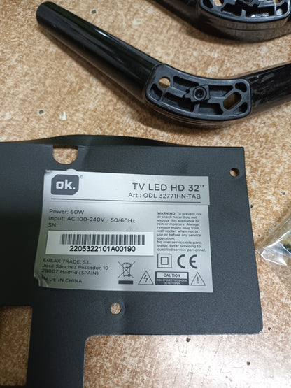 PIES DE TV OK ODL 32771HN-TAB, (ref-142)