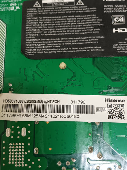 RSAG7.820.11742/R0H, de tv HISENSE 58A6EG, ref-475