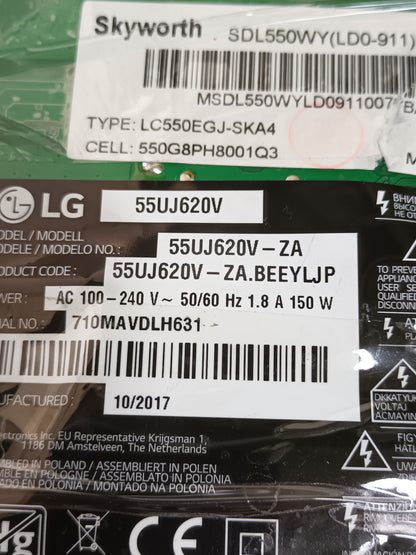 L6R021, FUENTE DE TV LG55UJ620V, (ref-190)