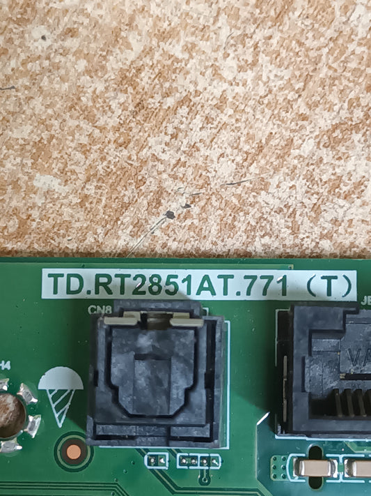 placa main, TD.RT2851AT.771 (T), desmontada de TV TCL 55P65