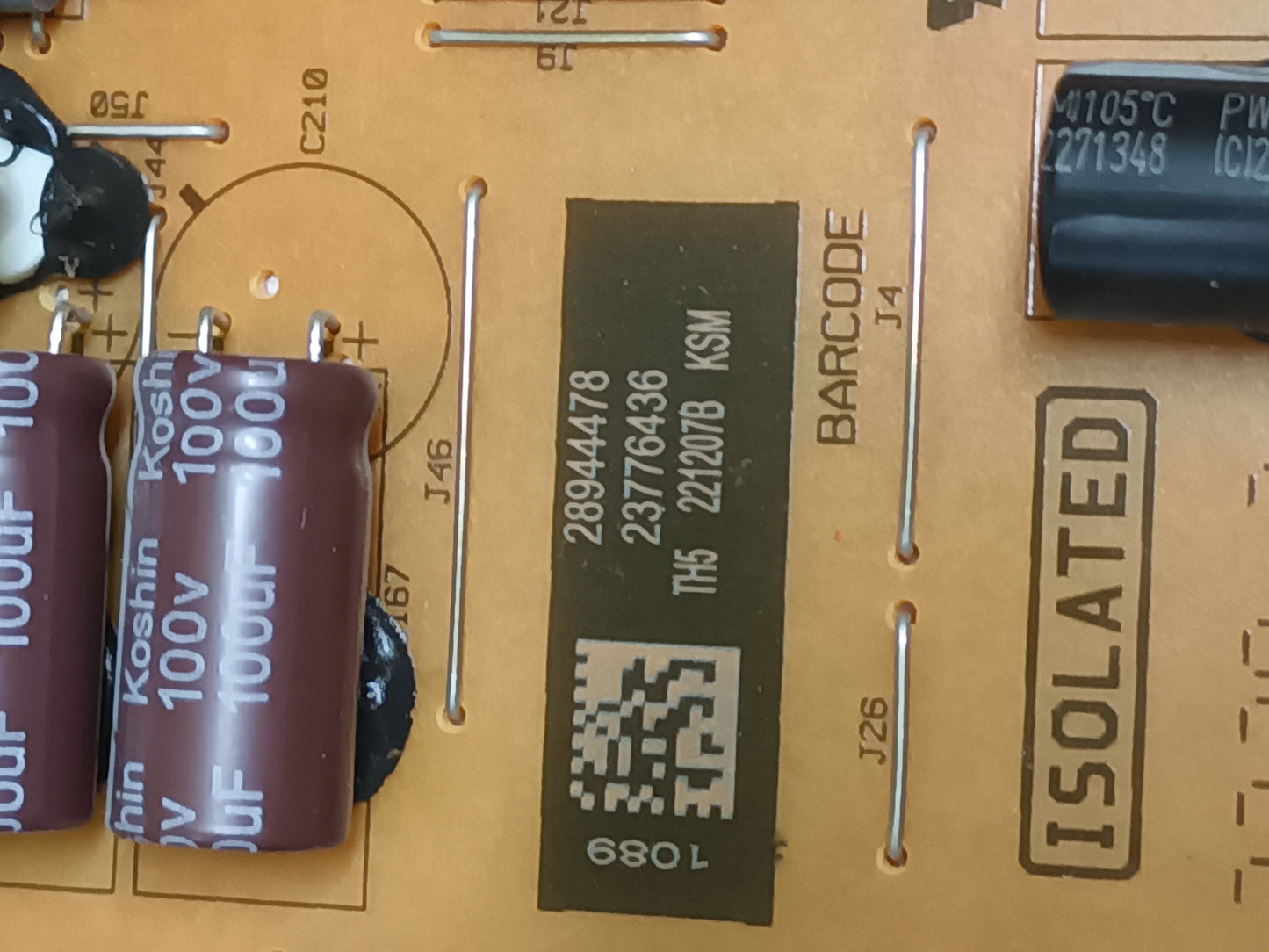 17IPS72, FUENTE DE TV CECOTEC VQU11055+