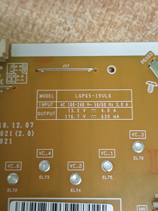 EAX68248021(2.0), FUENTE DE TV LG65NANO806NA