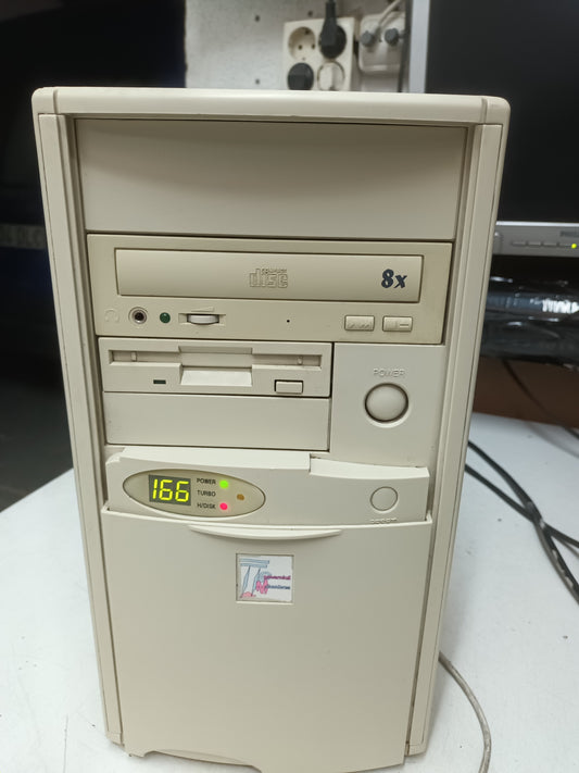 n-8, pc retro PENTIUM MMX, 166MHZ