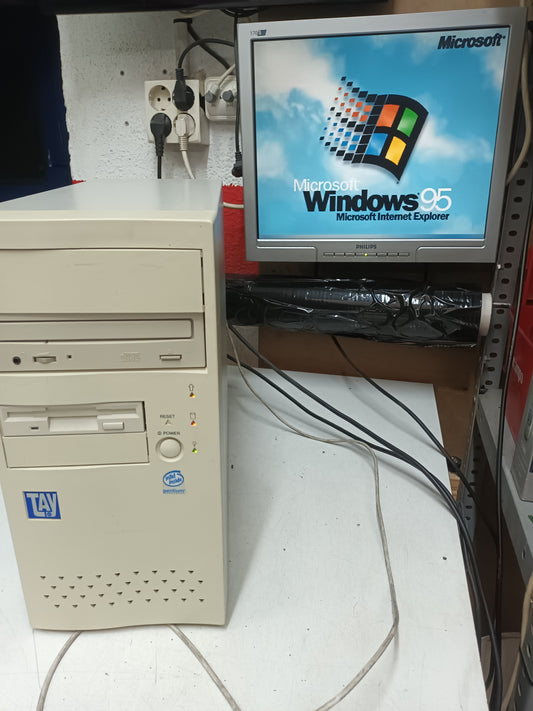 n-9, pc retro PENTIUM S, CPU AT 133MHZ