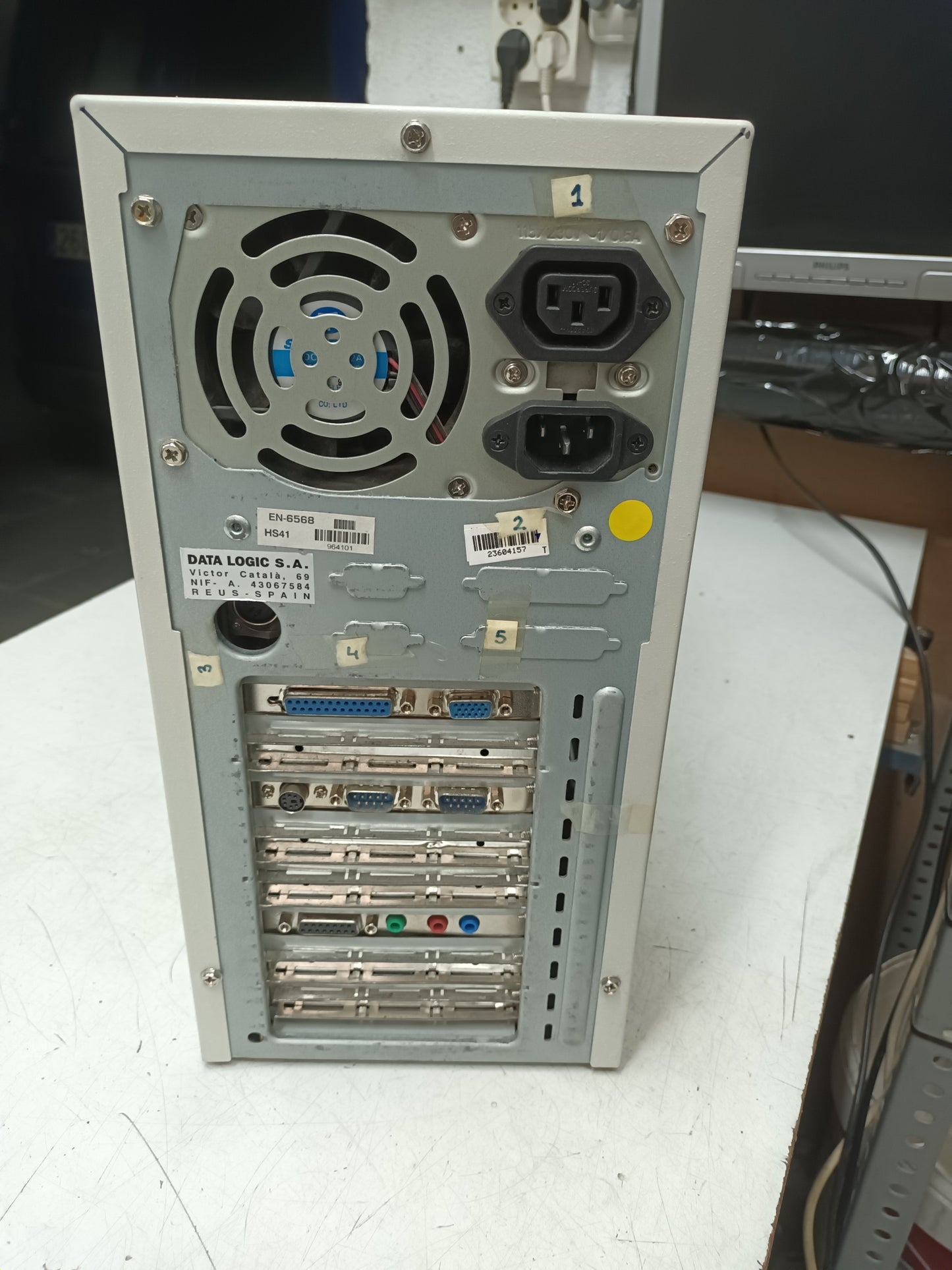 n-9, pc retro PENTIUM S, CPU AT 133MHZ