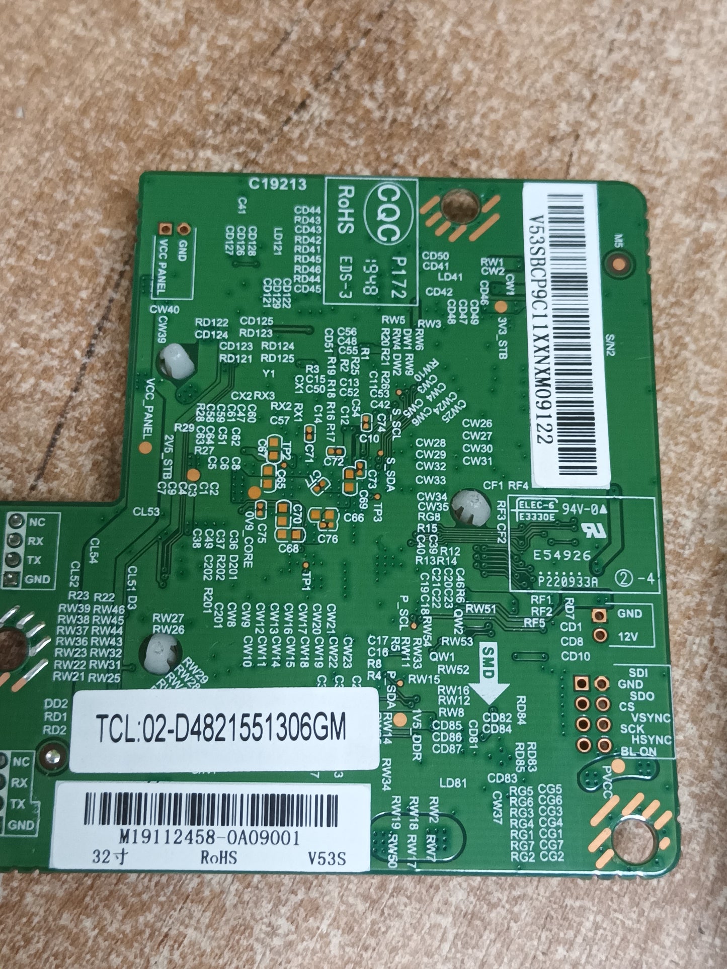 TD.MS6886.793, DE TV XIAOMI L43M5-5ASP, (ref-195)