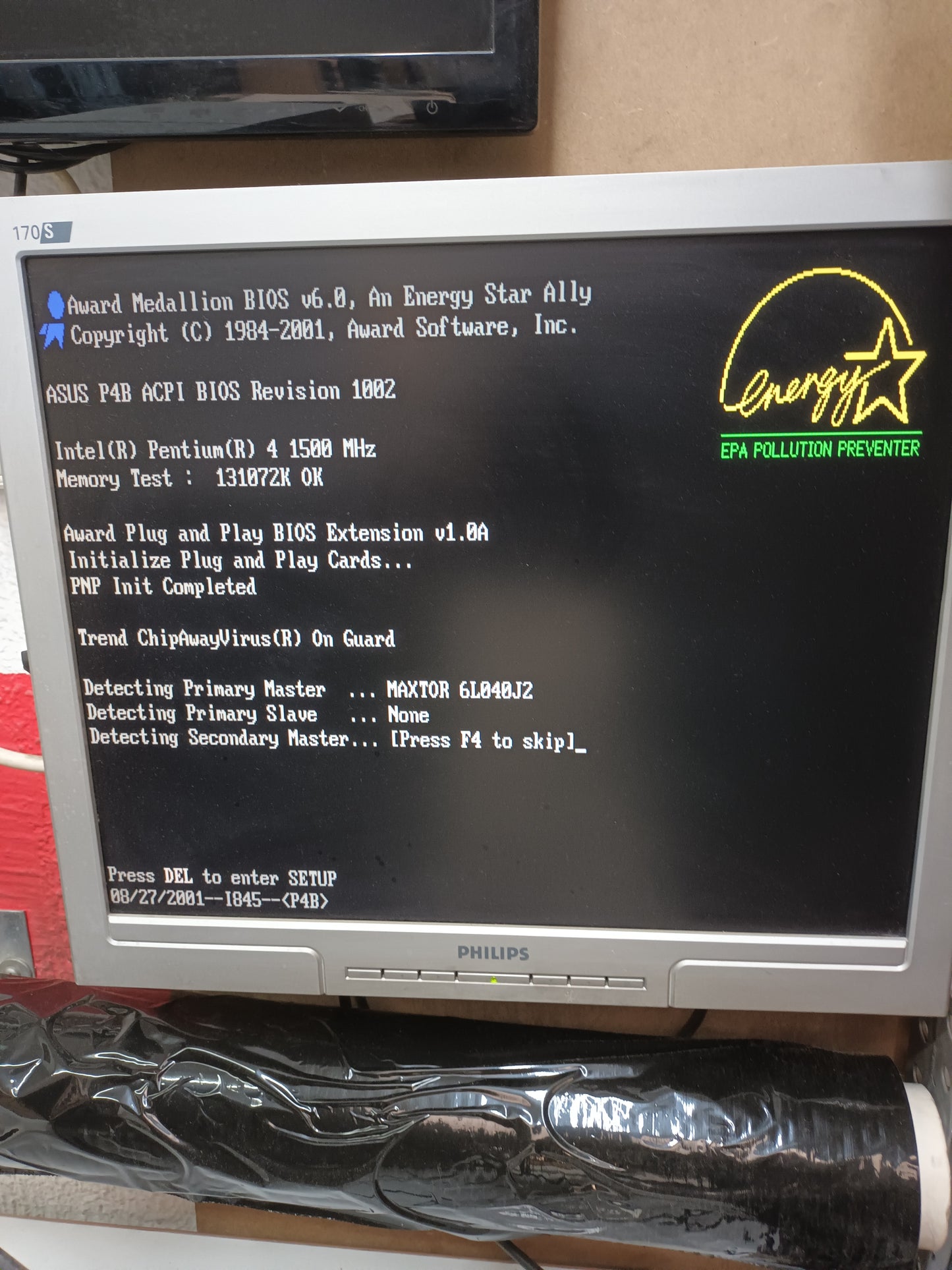 PC Pentium 4, 1500MHz (ref.4)