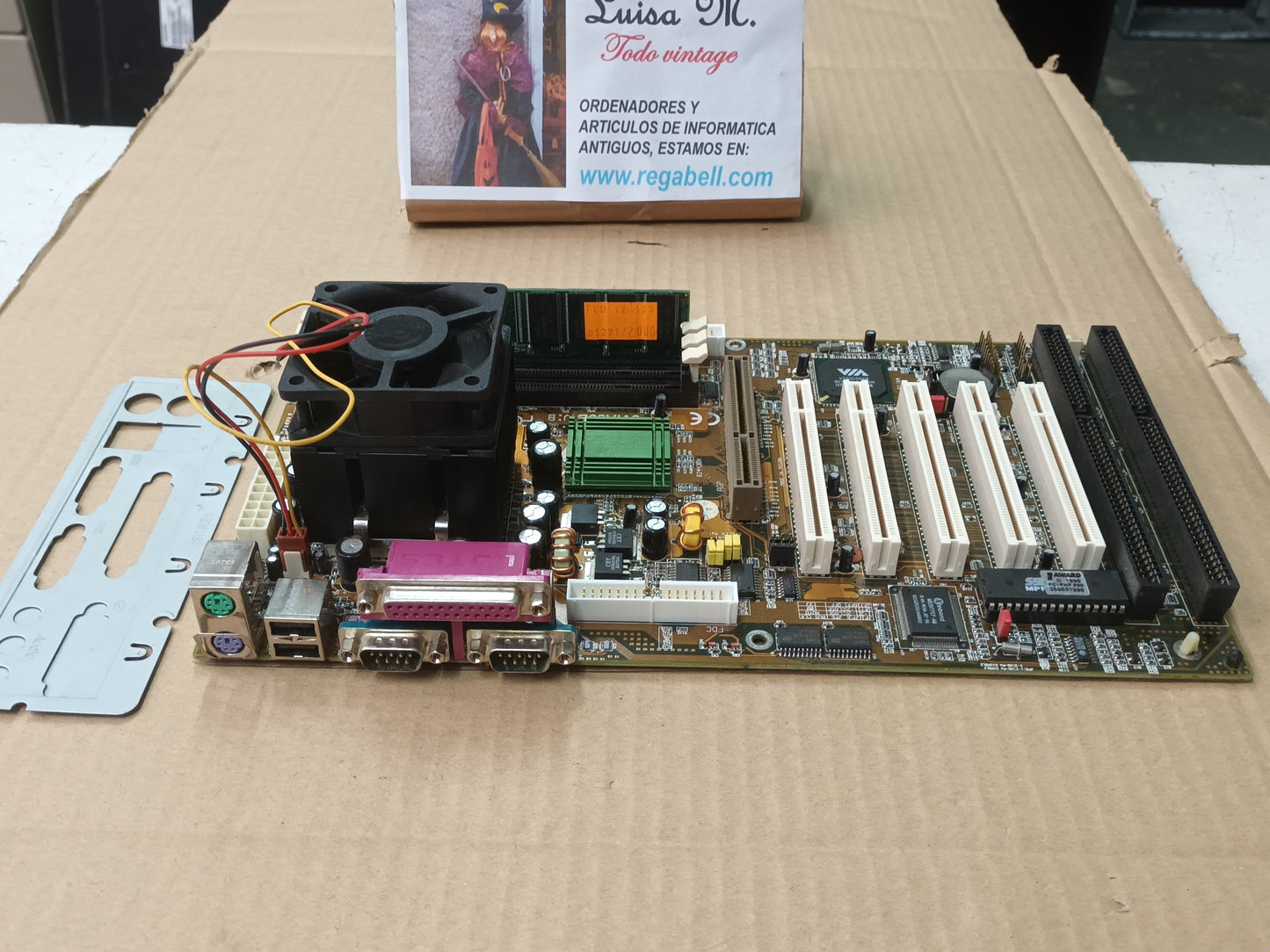 Placa base 6VIA 83B, Pentium III, 800EB MHZ, (44)