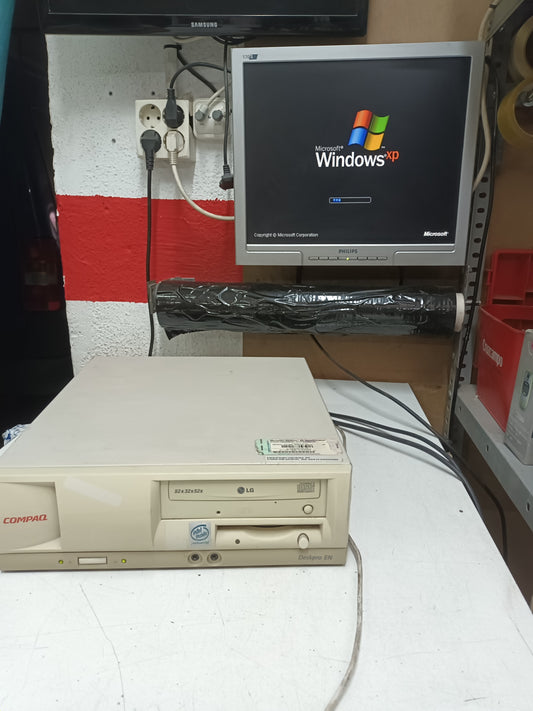 n-18, hp compaq, Pentium III 800MHz, y Windows xp