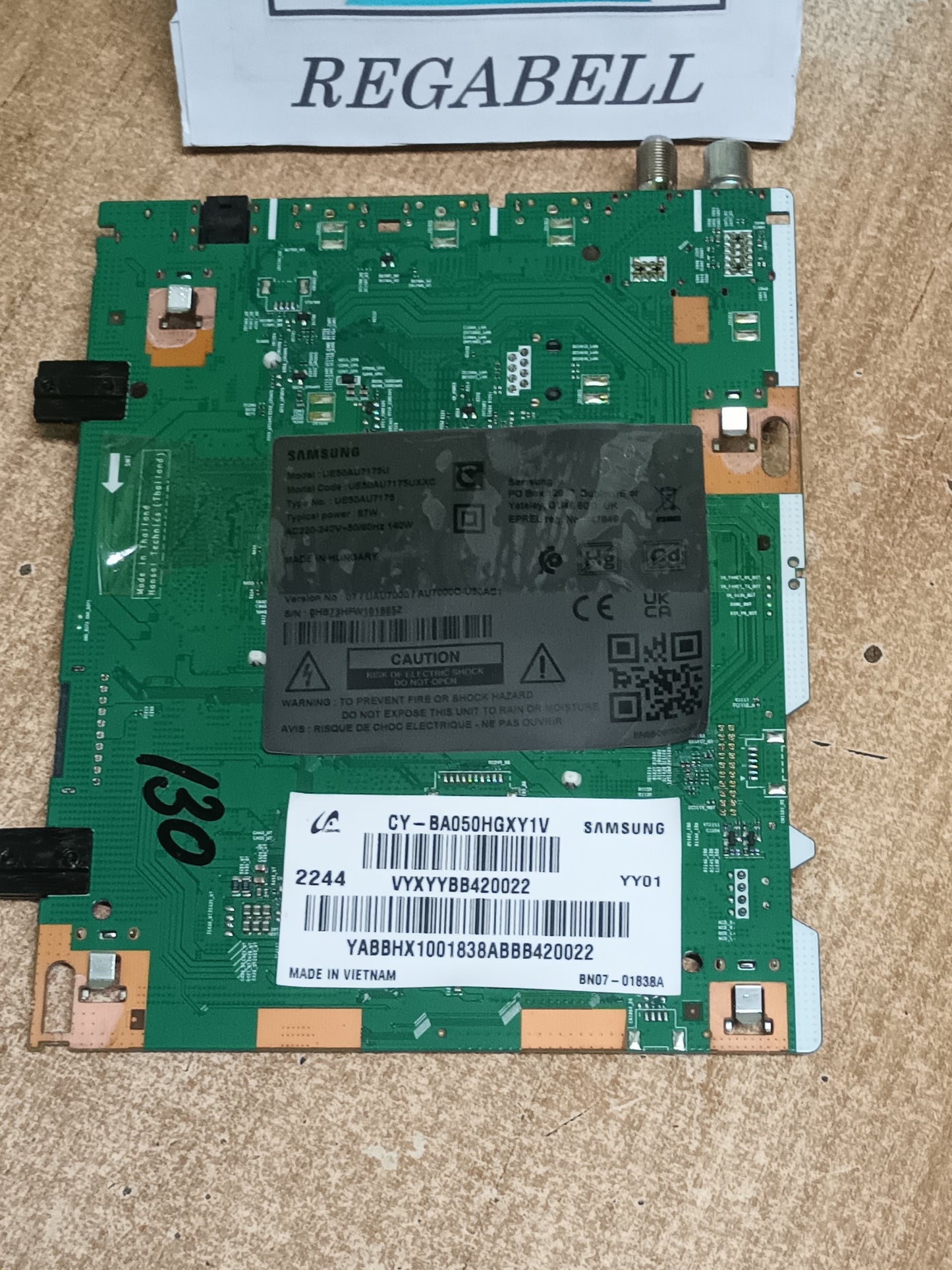 BN96-53076V, DE TV SAMSUNG UE50AU7175U, (ref.130)
