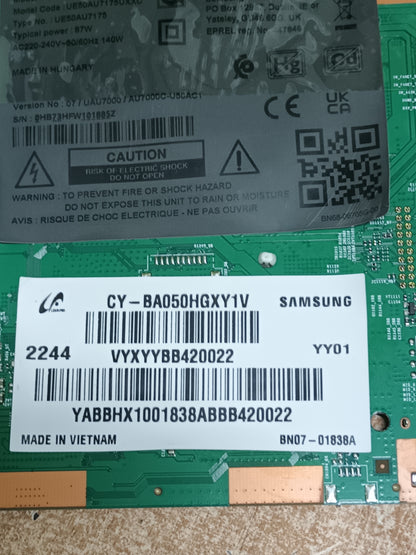 BN96-53076V, DE TV SAMSUNG UE50AU7175U, (ref.130)