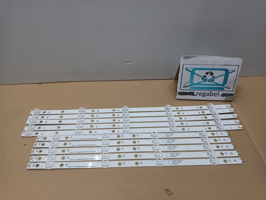 Kit 10 tiras LED DE TV PHILIPS 50PUS7304/12