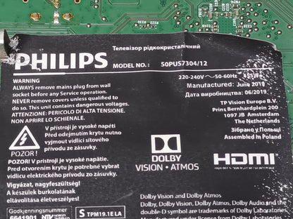 Kit 10 tiras LED DE TV PHILIPS 50PUS7304/12