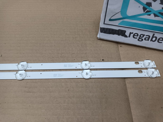 Kit 2 tiras LED DE TV INFINITON INTV-40AF690