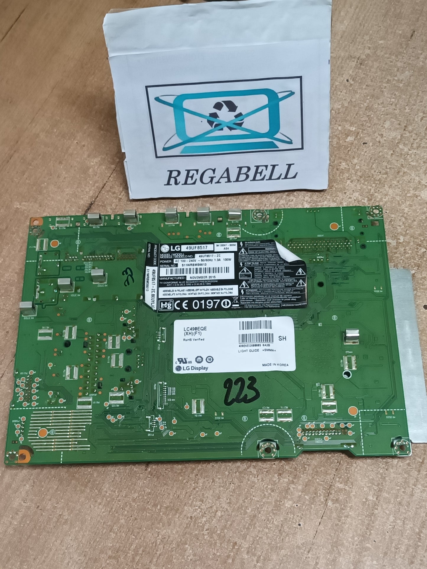 EAX66165203(1.0), DE TV LG49UF8517, (ref-223)