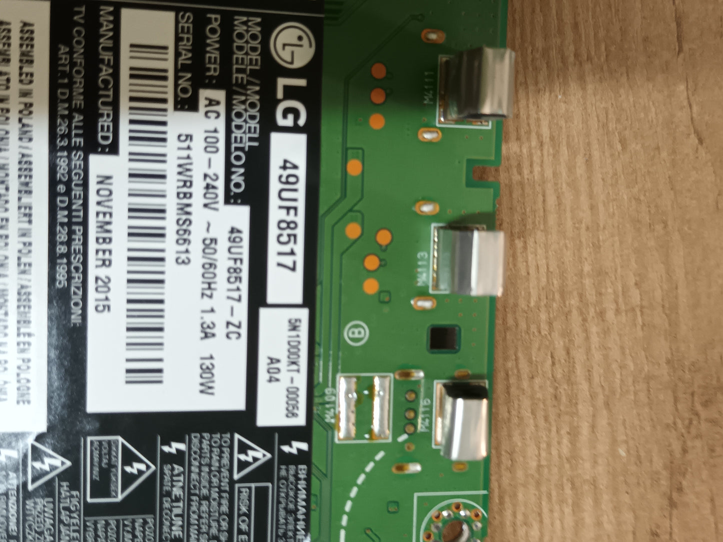 EAX66306501(2.0), DE TV LG49UF8517, (ref-16)
