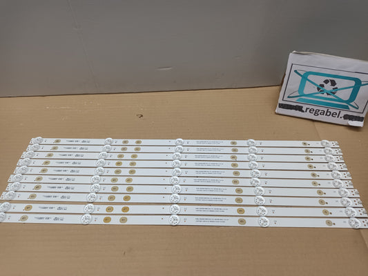 Kit 10 Tiras LED TD SYSTEMS K58DLX11US
