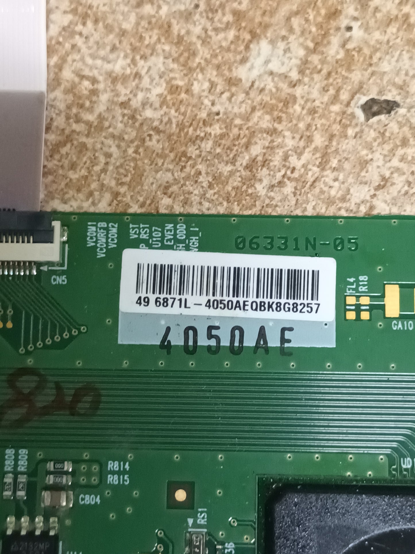 6870C-0561A, DE TV SONY KD-49X8309C, (ref-105)