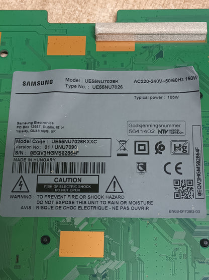 BN94-12869G, DE TV SAMSUNG UE55NU7026K, (ref-288)