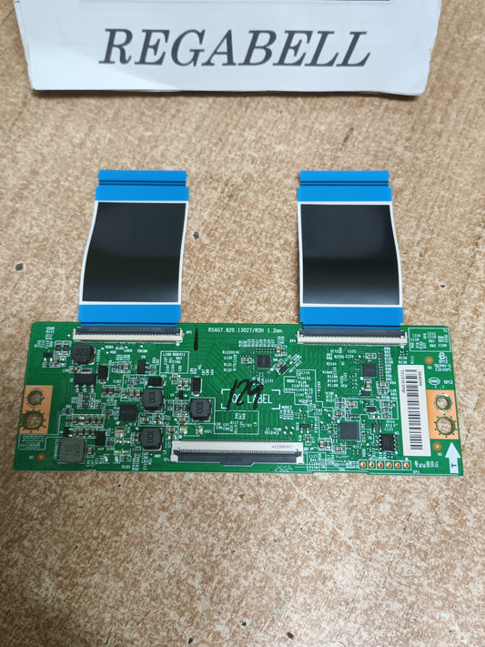 placa t-com, RSAG7.820.13027/R0H, desmontada de TV HISENSE 65379N