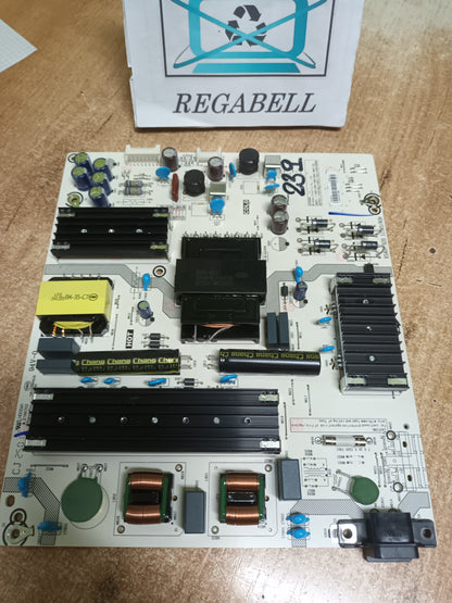 fuente de alimentacion, RSAG7.820.12385/R0H, desmontada de TV HISENSE 65E79NQ,