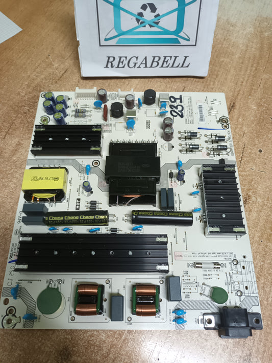 fuente de alimentacion, RSAG7.820.12385/R0H, desmontada de TV HISENSE 65E79NQ,