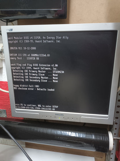 N-36, PC PENTIUM III 800MHZ